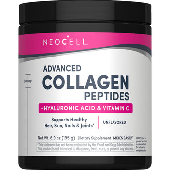Advanced Collagen Peptides + Hyaluronic Acid + C, 6.9 oz (195 g) Powder - Image 2