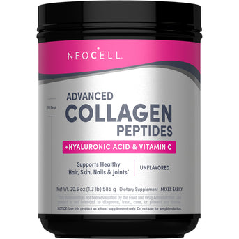 Advanced Collagen Peptides + Hyaluronic Acid + C, 20.6 oz (585 g) Powder - Image 2