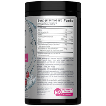 Collagen Beauty Infusion mit Hyaluronsäure + Biotin, Cranberry-Cocktail-Geschmack, 258 g Pulver - Image 6