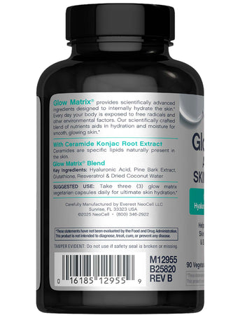 Glow Matrix Advanced Skin Hydrator, 90 Vegetarian Capsules - Image 8
