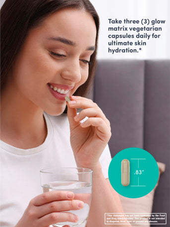 Glow Matrix Advanced Skin Hydrator, 90 Vegetarian Capsules - Image 5