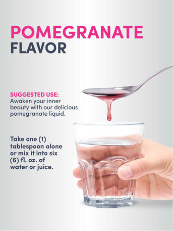 Collagen Liquid, 16 fl oz Pomegranate Flavor - Image 5