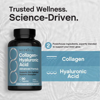 Collagen + Hyaluronic Acid Advanced Formula, 90 Capsules - Image 4