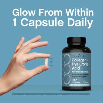 Collagen + Hyaluronic Acid Advanced Formula, 90 Capsules - Image 6