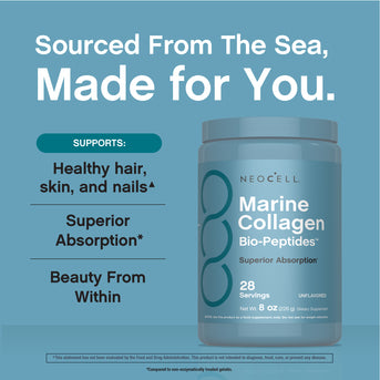 Marine Collagen Bio-Peptides, 8 oz (226 g) Powder - Image 6