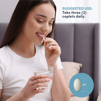 Marine Collagen Bio-Peptides Double Strength + Hyaluronic Acid, 180 Caplets - Image 7