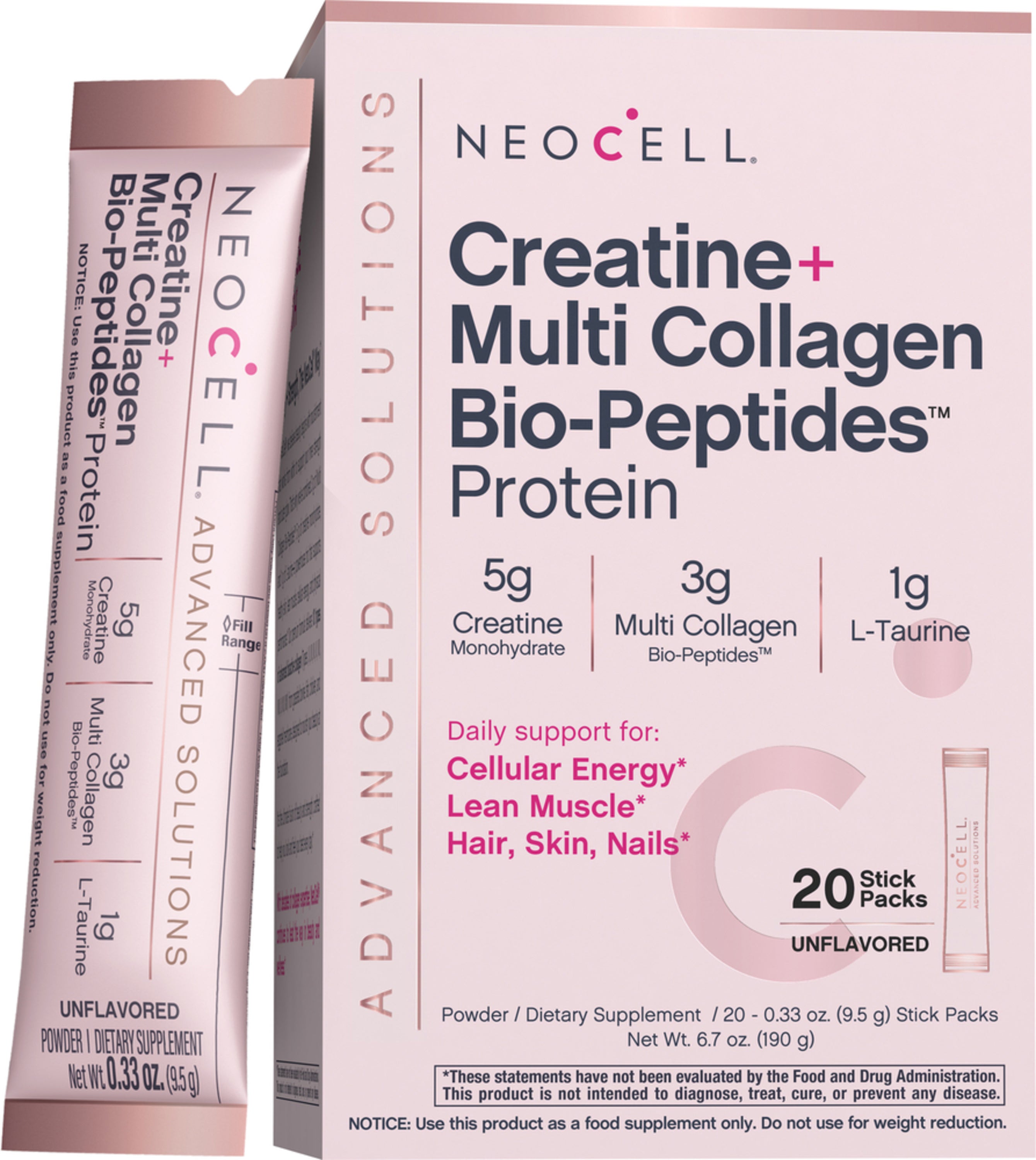 ☆ ヒコ3様｜イオ-ヌクリーム、 ＋Biocell 、バイタル Creatine + Multi Collagen Bio Peptides Protein, 20 Stick Packs