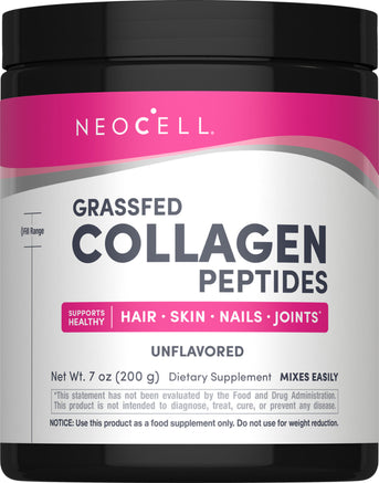 Grassfed Collagen Peptides, 7 oz (200 g) Powder - Image 1