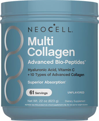 Multi Collagene Peptidi Bio-Avanzati, 22 oz (623 g) Polvere - Image 1