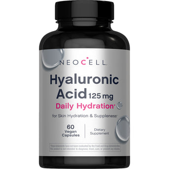 Hyaluronic Acid, 125 mg, 60 Vegan Capsules - Image 2