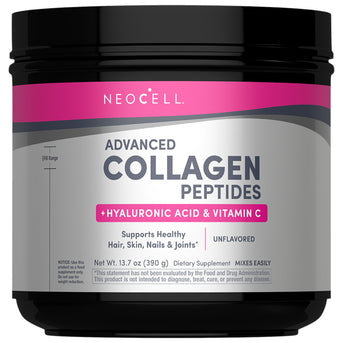 Advanced Collagen Peptides + Hyaluronic Acid + C, 13.7 oz (390 g) Powder - Image 2