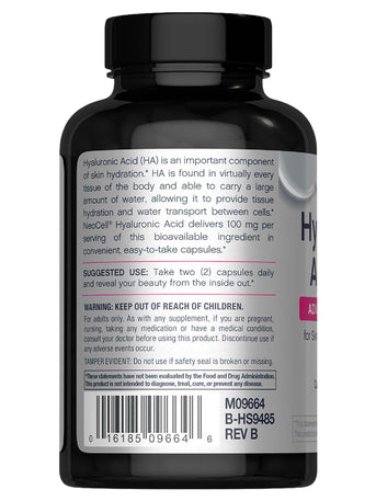Hyaluronic Acid 100 mg, 60 Vegan Capsules - Image 9