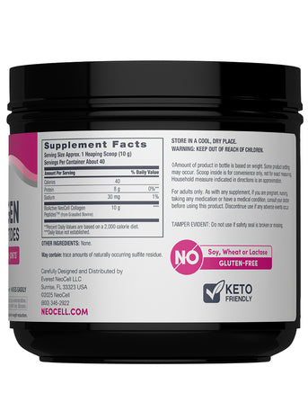 Grassfed Collagen Peptides, 14 oz (400 g) Powder - Image 8