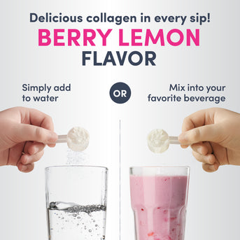 Peptidi di Collagene da Bovini Nutriti ad Erba, Gusto Frutti di Bosco e Limone, 190 g (6,7 oz) in Polvere - Image 6