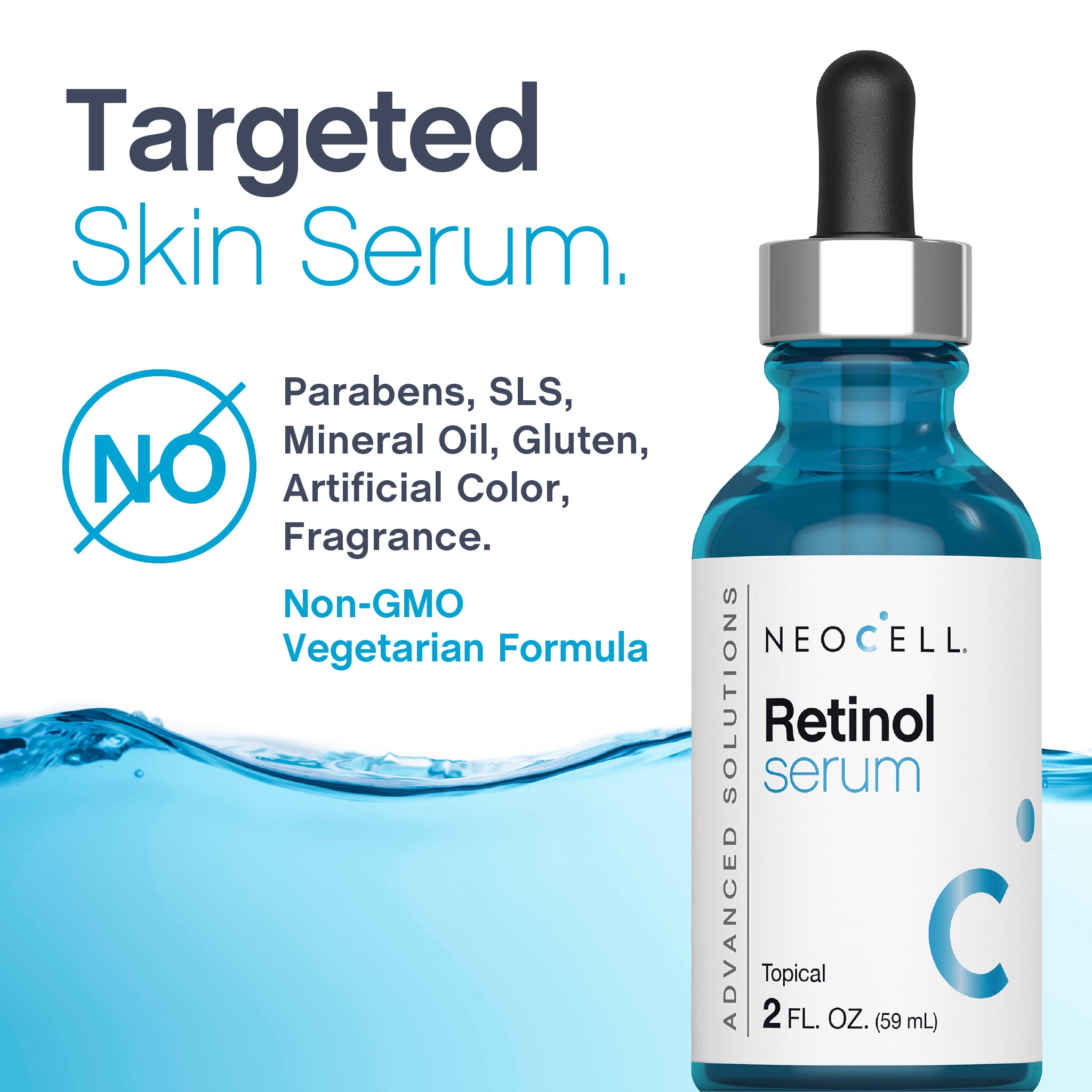 Retinol Serum - 2 fl oz (59 ml) Bottle with Dropper – Neocell