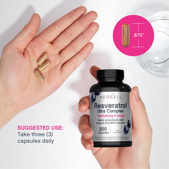 Resveratrol Ultra Complex, 200 Capsules - Image 4