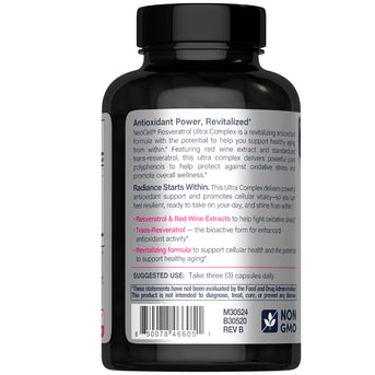 Resveratrol Ultra Complex, 200 Capsules - Image 9