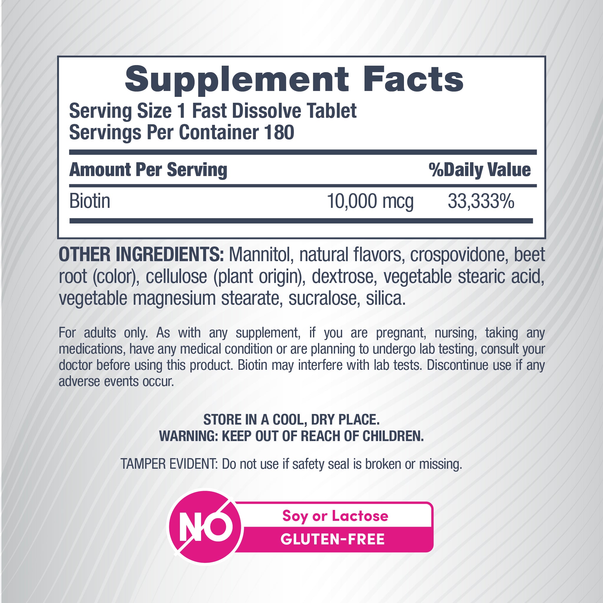 Supplement Fact Image