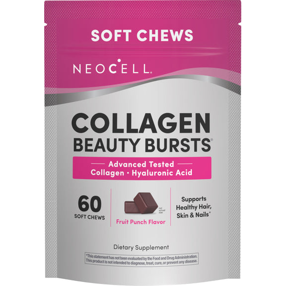 Collagen Beauty Bursts Fruchtpunsch-Geschmack, 60 leckere Soft Chews