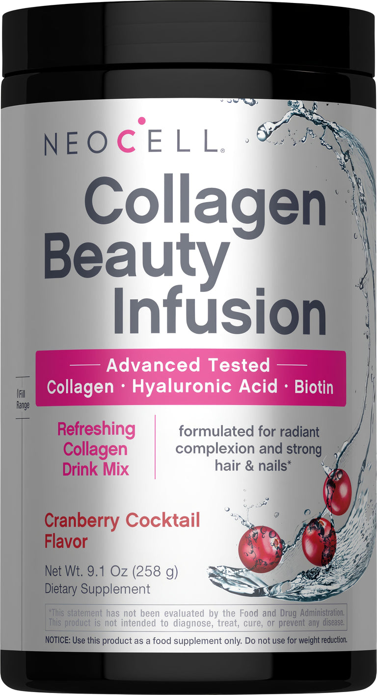 Collagen Infusion Ritual Collagen Beauty Infusion with Hyaluronic Acid + Biotin Cranberry Cockt ...