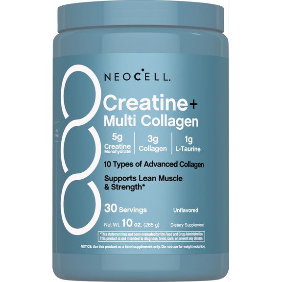 Creatine + Multi Collagen, 10 oz (285 g) Powder