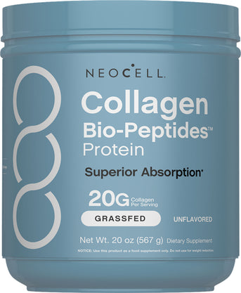 Grassfed Collagen Bio-Peptides, 20 oz (567 g) Powder - Image 1