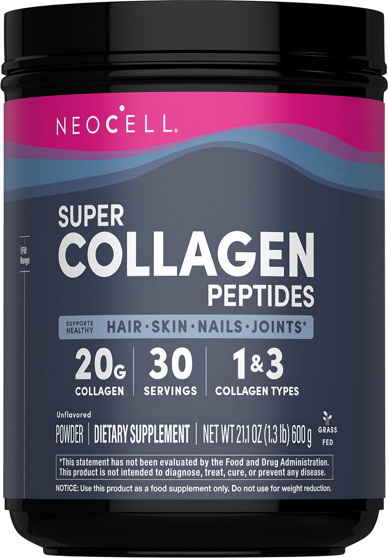 Grassfed Collagen Peptides, 21.1 oz (600 g) Powder - Image 1
