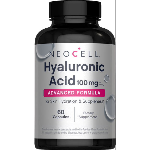 Hyaluronic Acid 100 mg, 60 Vegan Capsules