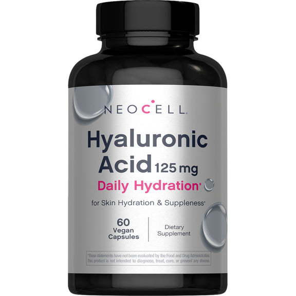 Hyaluronic Acid, 125 mg, 60 Vegan Capsules