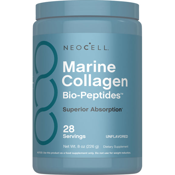 Bio-peptidi di collagene marino, 8 oz (226 g) in polvere