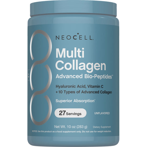 Multi Colágeno Avançado com Bio-Peptídeos, 283 g (10 oz) de Pó