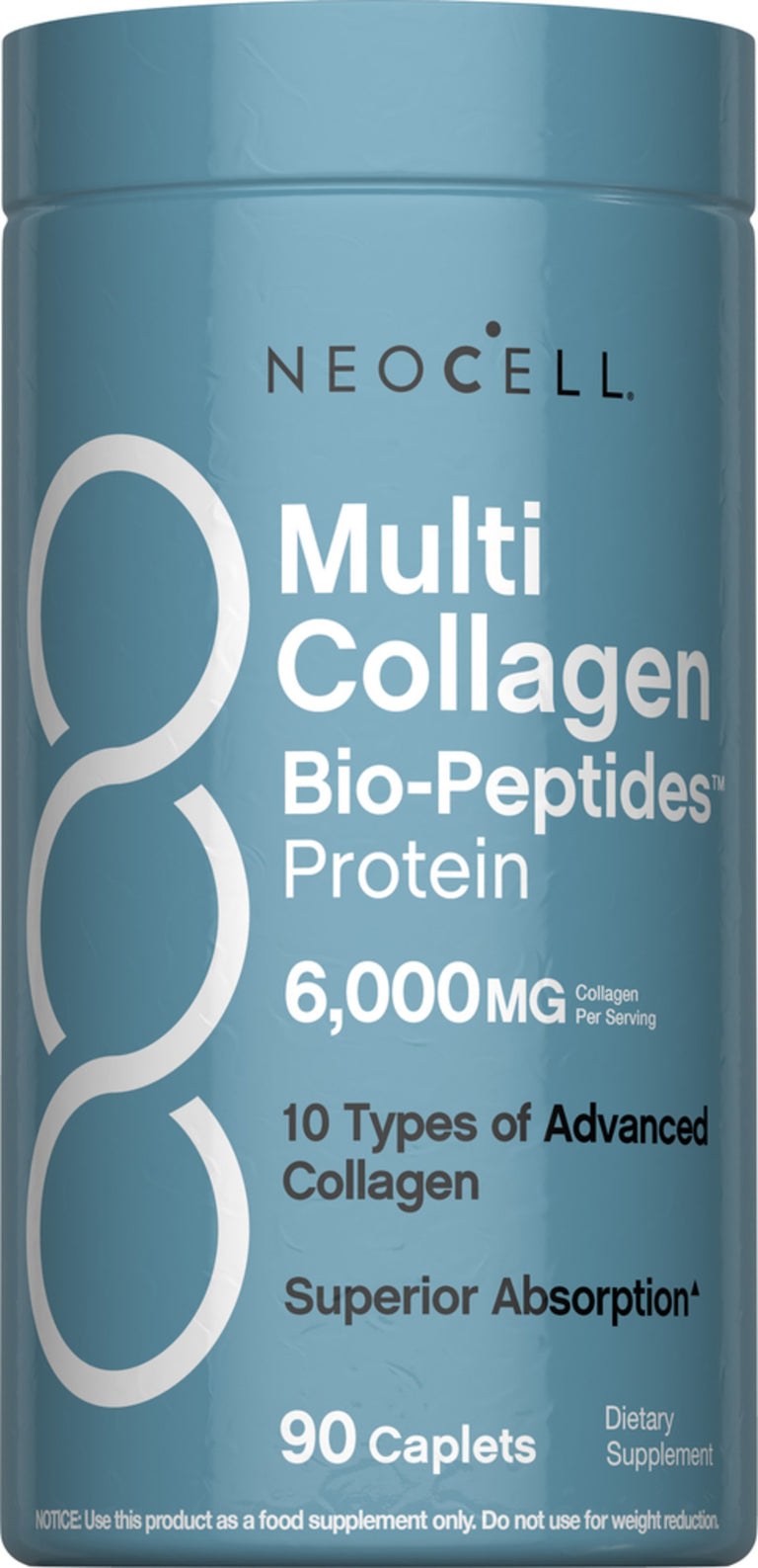 Multi Collagen Bio-Peptides, 90 Caplets - Image 1