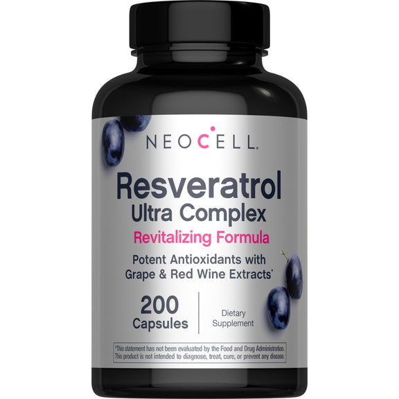 Resveratrol Ultra Complex, 200 Capsules