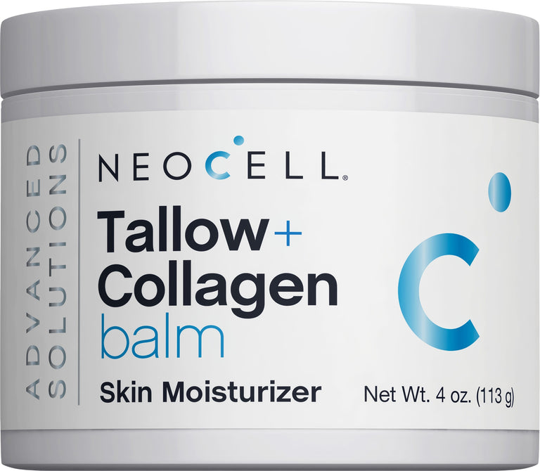 Tallow + Collagen Balm, 4 oz (113 g) Jar - Image 1