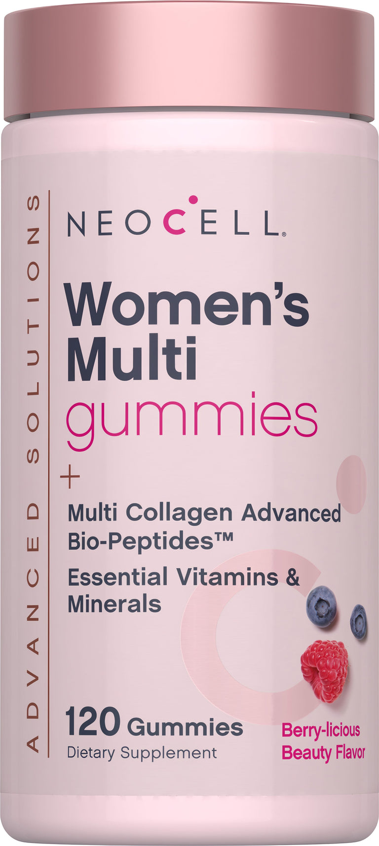 Women's Multi Gummies Advanced Berry-licious Beauty Flavor, 120 Tasty Gummies - Image 1